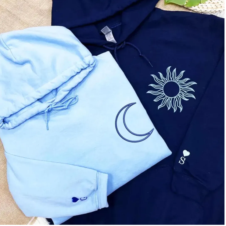 Conjunto de Casal Personalizado "Sol & Lua Místicos"