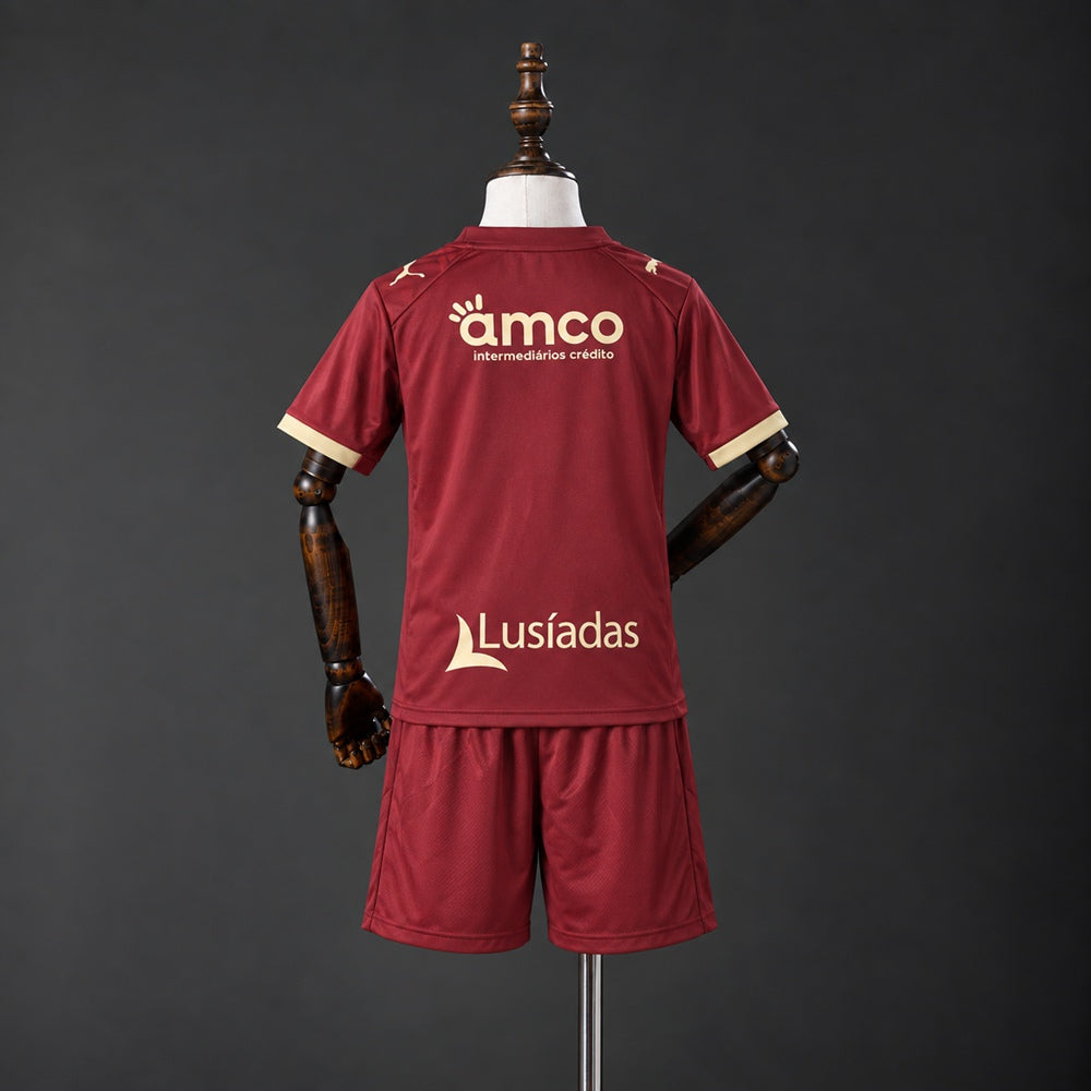 Kit Criança Alternativo Bordeaux SC Braga 2026/2027