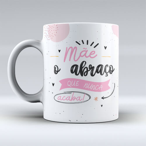 Caneca Personalizada "Mãe abraço"