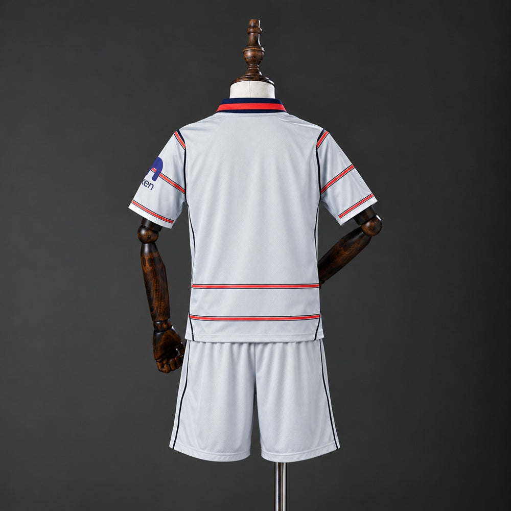 Kit Criança Alternativo Branco Atlético Madrid 2026/2027