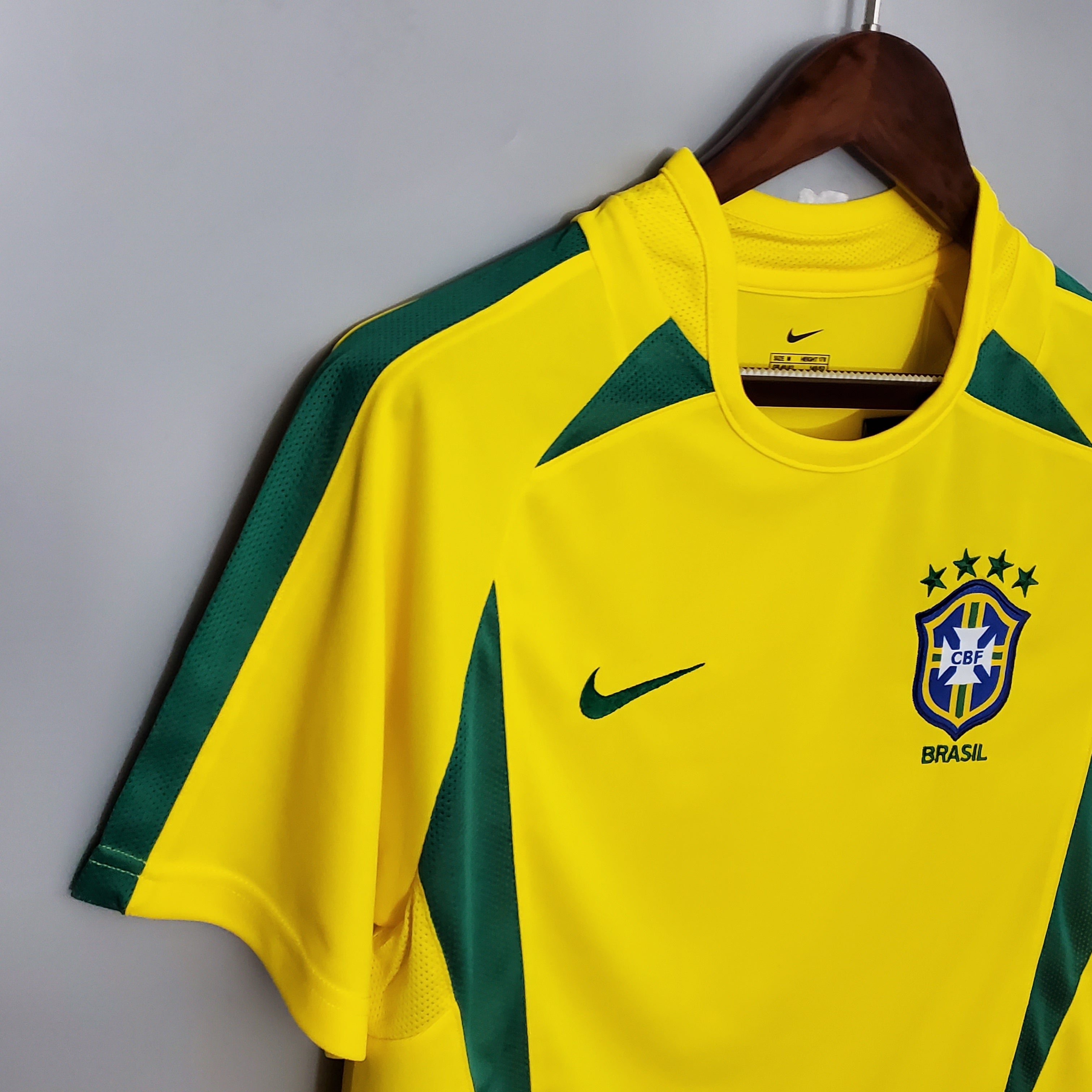 Camisola Retrô Brasil 2002