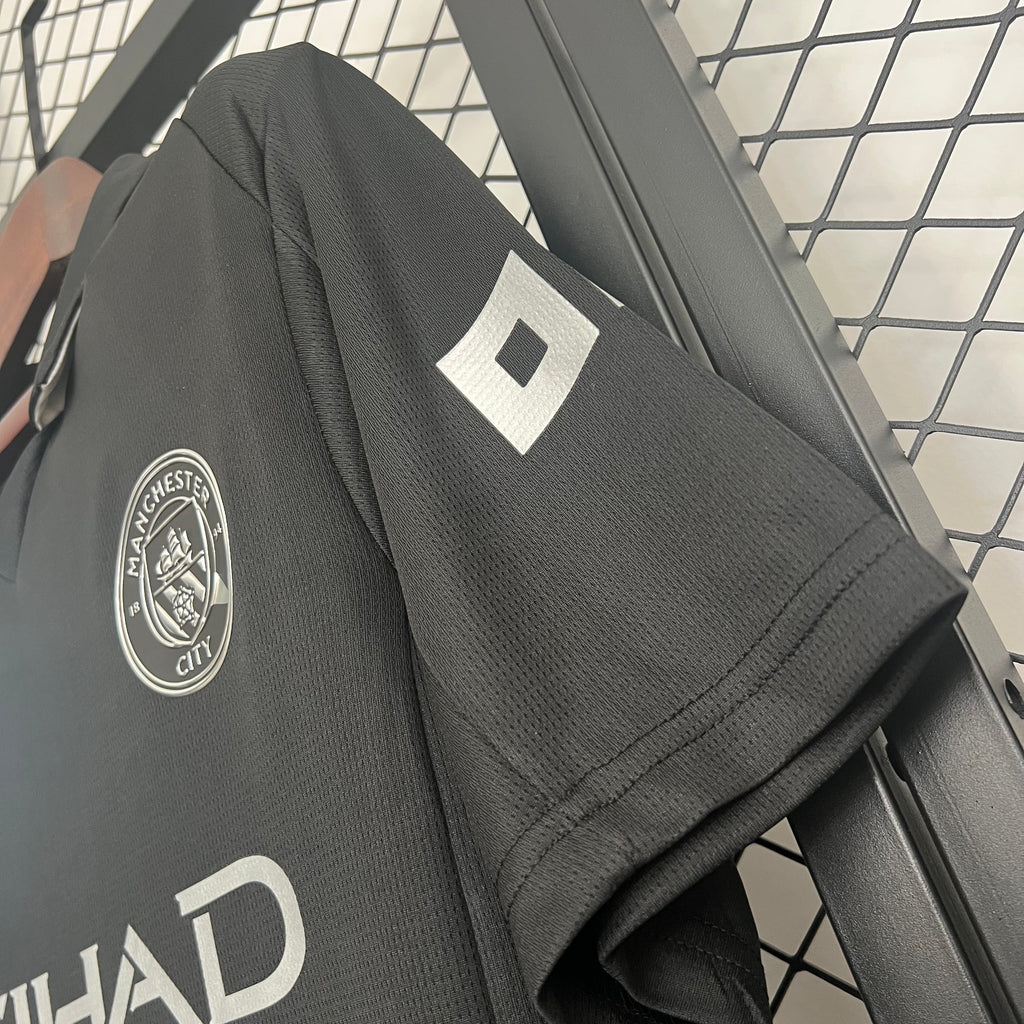 Camisola Alternativa Preta Manchester City 2025/2026