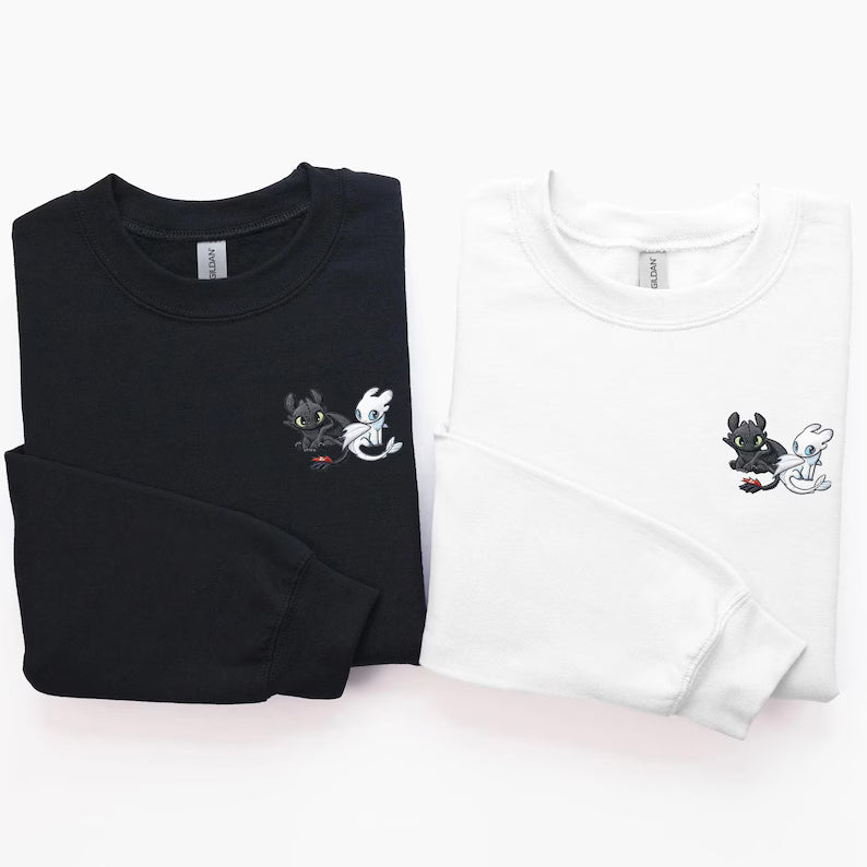 Conjunto de Casal Personalizado "Dragões Inseparáveis"