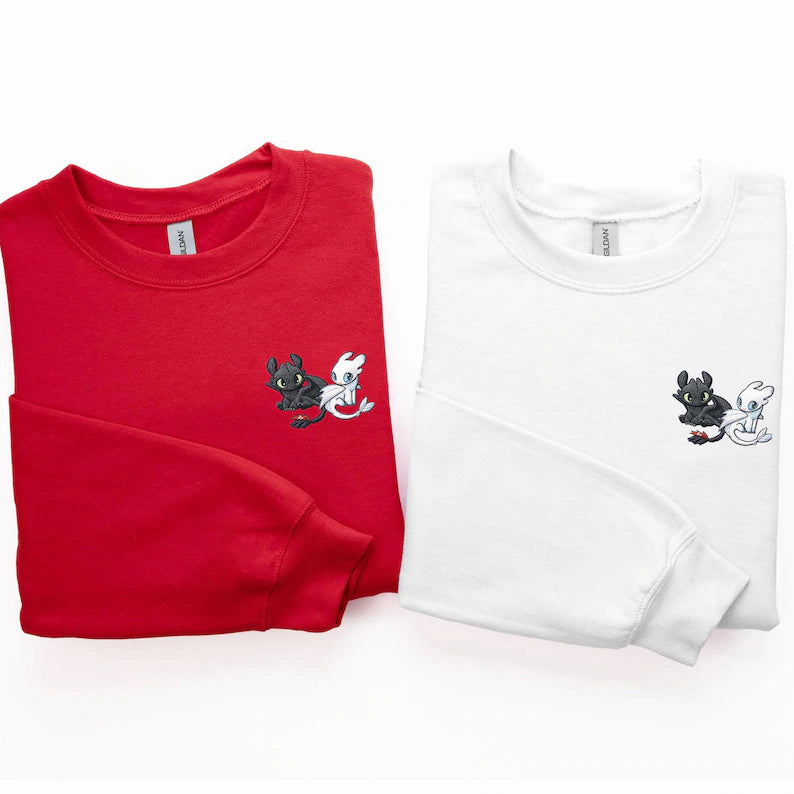 Conjunto de Casal Personalizado "Dragões Inseparáveis"