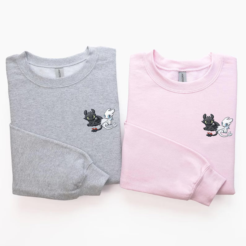 Conjunto de Casal Personalizado "Dragões Inseparáveis"