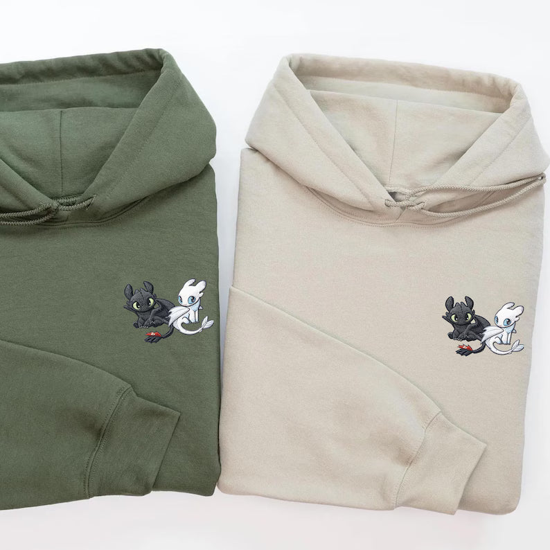 Conjunto de Casal Personalizado "Dragões Inseparáveis"