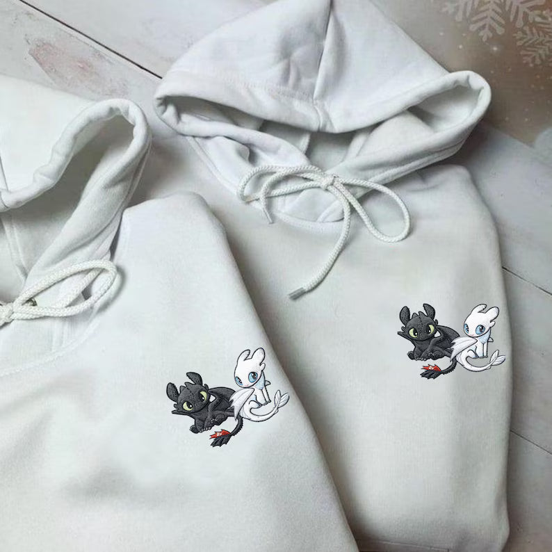 Conjunto de Casal Personalizado "Dragões Inseparáveis"