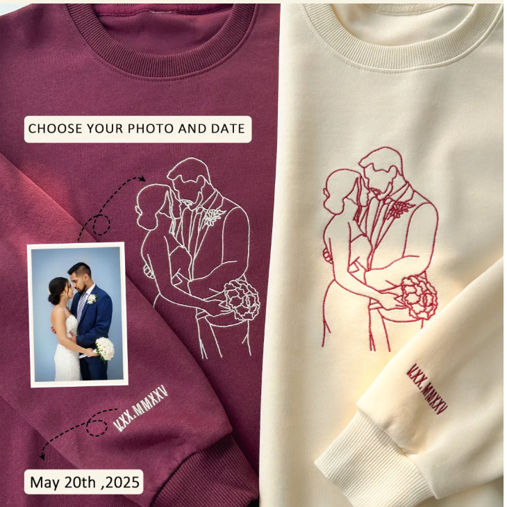 Conjunto de Casal Personalizado "Eterniza a Tua Foto"
